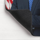 Barack Obama-Portrait Mousepad (Ecke)