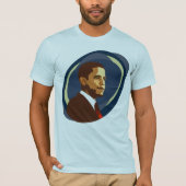 Barack Obama Porträt-T - Shirt (Vorderseite)