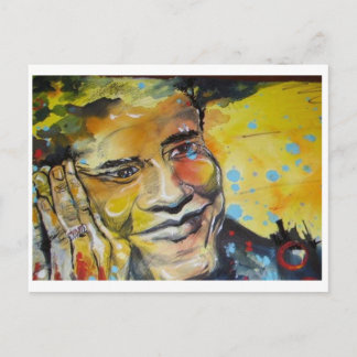 Barack Obama Post Card Postkarte