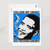 Barack Obama Postcard Postkarte (Vorne/Hinten)