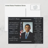 Barack Obama Postcard Postkarte (Vorne/Hinten)