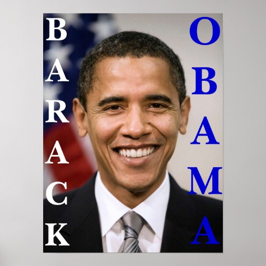 BARACK OBAMA POSTER (Vorne)