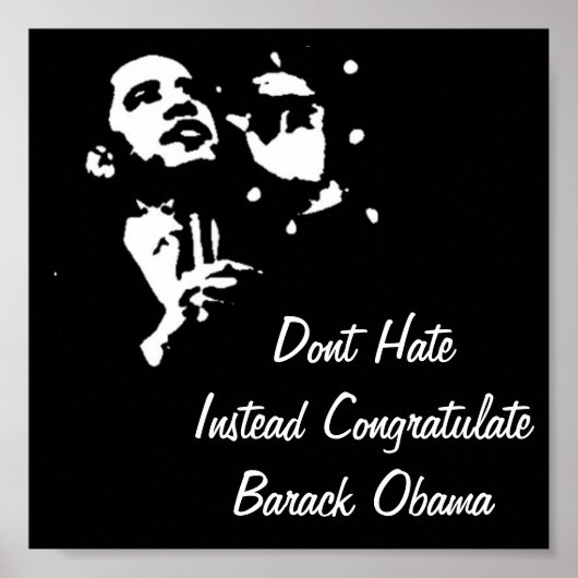Barack Obama Poster (Vorne)