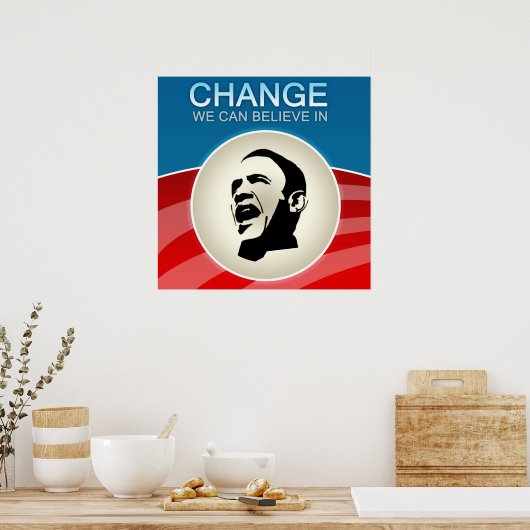 Barack Obama Poster (Küche)