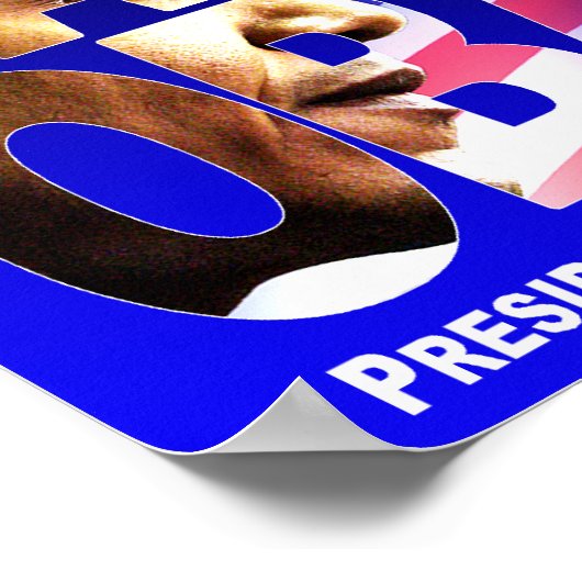 Barack Obama! Poster (Ecke)