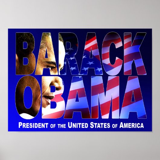 Barack Obama! Poster (Vorne)