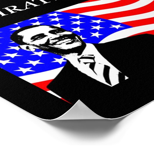 Barack Obama Poster (Ecke)