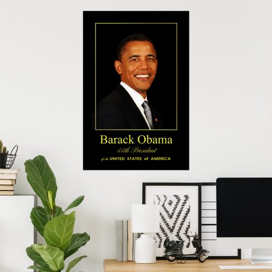 Barack Obama - Poster (Heimbüro)