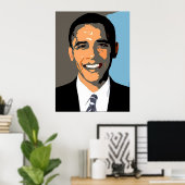Barack Obama Poster (Heimbüro)