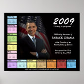Barack Obama Poster mit Kalender 2009 (Vorne)