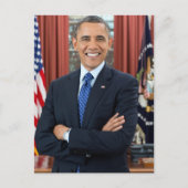 Barack Obama Postkarte (Vorderseite)