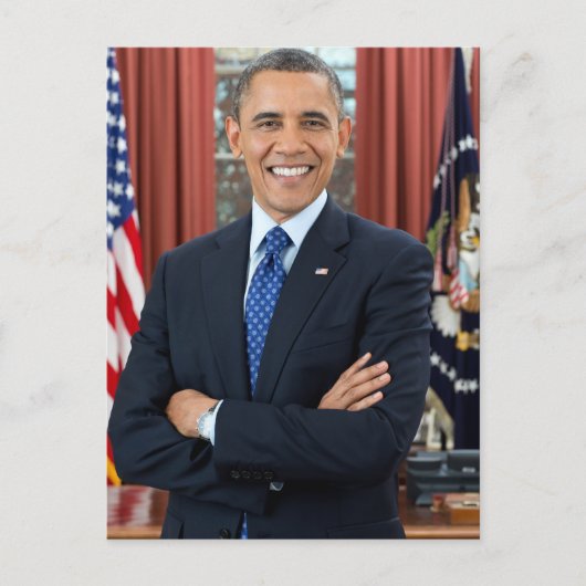 Barack Obama Postkarte (Vorderseite)