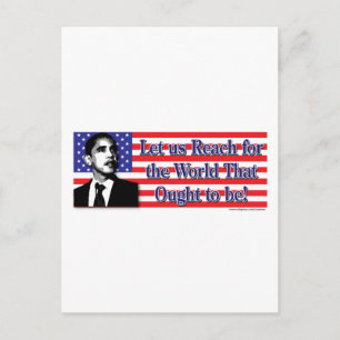 Barack Obama Postkarte