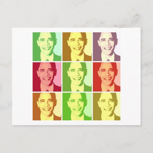 Barack Obama Postkarte (Vorderseite)