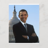 Barack Obama Postkarte (Vorderseite)
