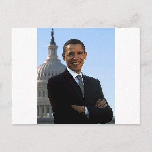 Barack Obama Postkarte (Vorderseite)