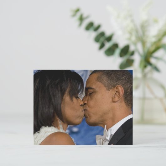 Barack Obama Postkarte (Stehend Vorderseite)