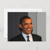 Barack Obama Postkarte (Vorne/Hinten)