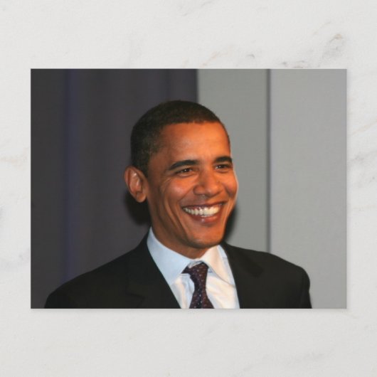 Barack Obama Postkarte (Vorderseite)
