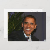 Barack Obama Postkarte (Vorne/Hinten)