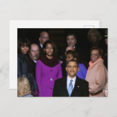 Barack Obama Postkarte (Vorne/Hinten)