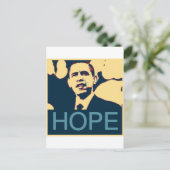 Barack Obama Postkarte (Stehend Vorderseite)