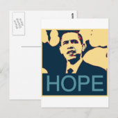 Barack Obama Postkarte (Vorne/Hinten)