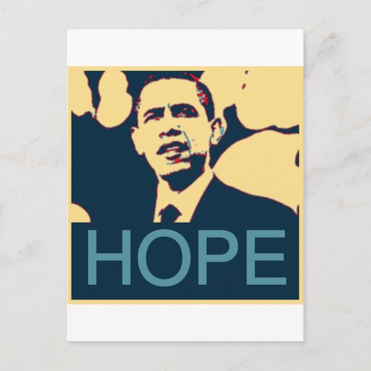 Barack Obama Postkarte (Vorderseite)