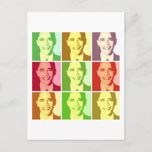 Barack Obama Postkarte (Vorderseite)