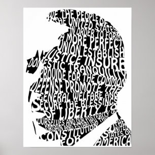 Barack Obama Präambel-Plakat Poster