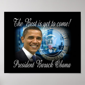 Barack Obama Präsident der Vereinigten Staaten Poster