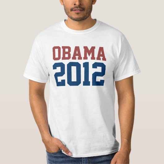 Barack Obama Präsident im Jahre 2012 T-Shirt (Vorderseite)