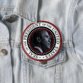 Barack Obama Präsident Siegel Button (Beispiel)