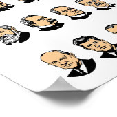 Barack Obama - Präsidenten der Vereinigten Staaten Poster (Ecke)