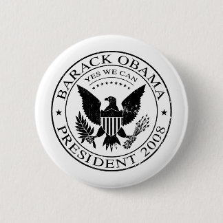 Barack Obama Präsidentenknopf Siegel-2008 Button