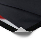 Barack Obama Präsidentenportrait Poster (Ecke)