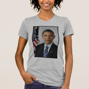 Barack Obama Präsidentenporträt T-Shirt