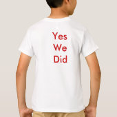 Barack Obama PräsidentenShirt T-Shirt (Rückseite)