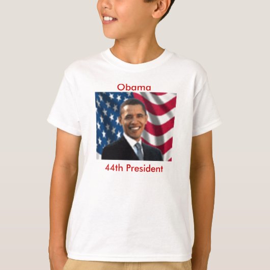 Barack Obama PräsidentenShirt T-Shirt (Vorderseite)