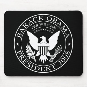 Barack Obama PräsidentenSiegel Mousepad 2008