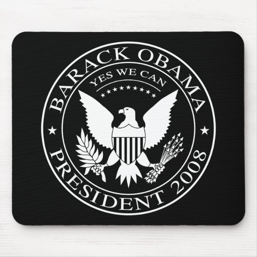 Barack Obama PräsidentenSiegel Mousepad 2008 (Vorne)