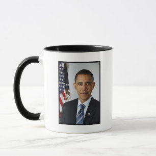 Barack Obama Präsidentschaftsporträt Tasse