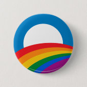 Barack Obama Pride Button - (Vorderseite)