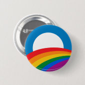 Barack Obama-Pride-Button - Button (Vorne & Hinten)