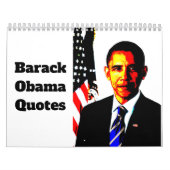 Barack Obama Quotes-Kalender Kalender (Titelbild)