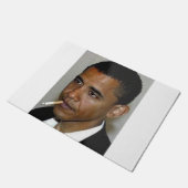 Barack Obama rauchen Fußmatte (Schrägansicht)