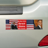 BARACK OBAMA-Re-Elect_ Autoaufkleber (Auf Auto)