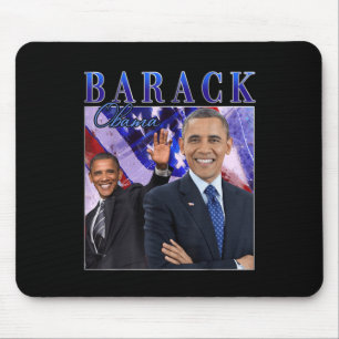 Barack Obama Retro Vintager Stil Mousepad
