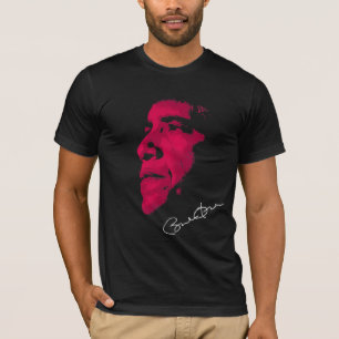 Barack Obama Rot-Unterzeichnung T-Shirt