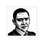 Barack Obama Rubber Briefmarke Gummistempel (Prägung)